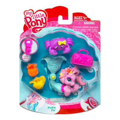 Моя маленькая мини-пони-русалка Pinkie Pie с крабом, My Little Pony - Ponyville, Hasbro [94552] Моя маленькая мини-пони- русалка Pinkie Pie с крабом, My Little Pony - Ponyville, Hasbro [94552]