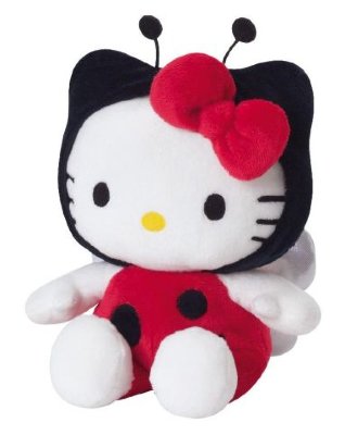 Мягкая игрушка &#039;Хелло Китти - божья коровка&#039; (Hello Kitty), 27 см, Jemini [021588] Мягкая игрушка 'Хелло Китти - божья коровка' (Hello Kitty), 27 см, Jemini [021588]