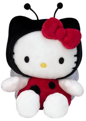 Мягкая игрушка &#039;Хелло Китти - божья коровка&#039; (Hello Kitty), 15 см, Jemini [021835LB] Мягкая игрушка 'Хелло Китти - божья коровка' (Hello Kitty), 15 см, Jemini [021835LB]