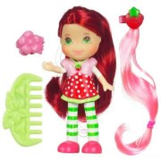 Игровой набор 'Стильная прическа' с куклой Земляничкой 8 см, Strawberry Shortcake, Hasbro [33621]