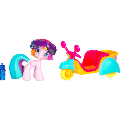 Моя маленькая мини-пони Toola-Roola &#039;Мотороллер&#039;, из серии &#039;Подружки&#039;, My Little Pony - Ponyville, Hasbro [93691] Моя маленькая мини-пони Toola-Roola 'Мотороллер', из серии 'Подружки', My Little Pony - Ponyville, Hasbro [93691]