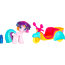 Моя маленькая мини-пони Toola-Roola 'Мотороллер', из серии 'Подружки', My Little Pony - Ponyville, Hasbro [93691] - 6C67122A19B9F369108CDACDDB9CC275.jpg