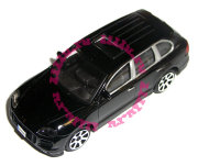Модель автомобиля Porsche Cayenne Turbo, черный металлик, 1:43, серия 'Street Fire', Bburago [18-30000-11]