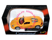 Модель автомобиля Porsche Carrera GT, желтая, 1:43, Cararama [143ND-41]