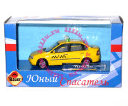 Модель автомобиля ВАЗ Калина Такси 1:43, из серии 'Юный спасатель','Cararama [LC220D-01]