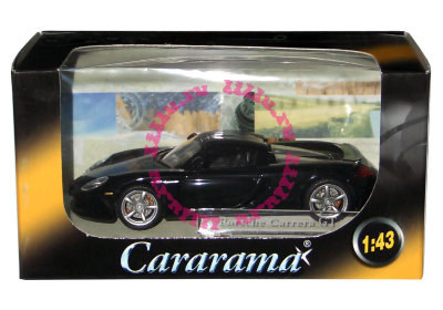 Модель автомобиля Porsche Carrera GT, черная, 1:43, Cararama [143ND-15] Модель автомобиля Porsche Carrera GT, черная, 1:43, Cararama [143ND-15]