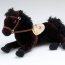 Мягкая игрушка 'Лошадка Belle', лежачая, 19 см, Grand Galop, Jemini [021795b1] - 021795sleep-belle.jpg