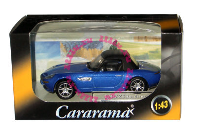 Модель автомобиля BMW Z8 Roadster, синий металлик, 1:43, Cararama [143ND-17] Модель автомобиля BMW Z8 Roadster, синий металлик, 1:43, Cararama [143ND-17]