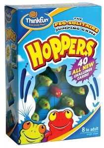 Развивающая игра-головоломка &#039;Hoppers&#039; - &#039;Лягушки-непоседы&#039;, Thinkfun [6701] Развивающая игра-головоломка 'Hoppers' - 'Лягушки-непоседы', Thinkfun [6701]