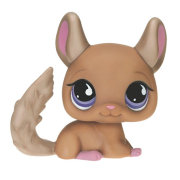 Одиночная зверюшка - Шиншилла, специальная серия, Littlest Pet Shop, Hasbro [68709]