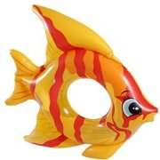 Круг надувной 'Тропическая рыбка', желтый, 3-6 лет, Intex [59219NP]
