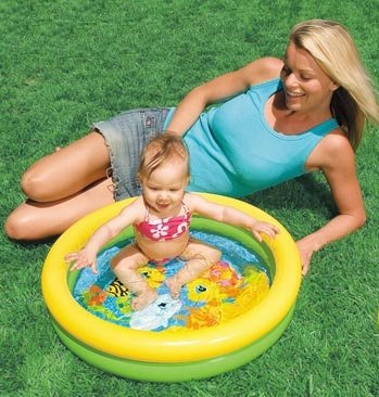 Детский надувной бассейн &#039;Рыбки&#039;, 1-3 года, Intex [59409NP] Детский надувной бассейн, 1-3 года, Intex [59409NP]