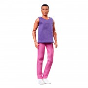 Коллекционная шарнирная кукла 'Шатен', #17 из серии 'Barbie Looks 2023', Barbie Black Label, Mattel [HJW84]