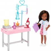 Игровой набор с куклой Челси 'Ученый', из серии 'Я могу стать', Barbie, Mattel [HJY36]