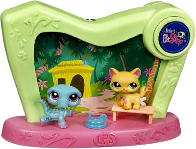 Игровой набор &#039;Джунгли&#039;, с подсветкой, Littlest Pet Shop, Hasbro [24792] Игровой набор 'Джунгли', с подсветкой, Littlest Pet Shop, Hasbro [24792]