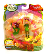 Феечка Tinker Bell (Динь-Динь) с пчелой, 5см, Disney Fairies, Playmates [74622]