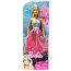Кукла Барби 'Принцессы на вечеринке', в розовом платье, Barbie, Mattel [R6391]  - r6390-r6391.jpg