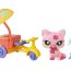 Игровой набор 'Кошка на мотороллере' из серии 'Зверюшки в движении', Littlest Pet Shop [25579] - Go - Cat.jpg