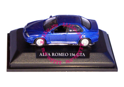 Модель автомобиля Alfa Romeo 156 GTA 1:72, синий металлик, в пластмассовой коробке, Yat Ming [73000-03] Модель автомобиля Alfa Romeo 156 GTA 1:72, синий металлик, в пластмассовой коробке, Yat Ming [73000-03]