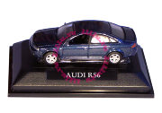 Модель автомобиля Audi RS6 1:72, темно-синий металлик, в пластмассовой коробке, Yat Ming [73000-08]