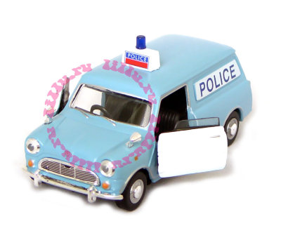 Модель полицейского автомобиля Mini Panel Van, 1:43, Cararama [251XND-1] Модель полицейского автомобиля Mini Panel Van, 1:43, Cararama [251XND-1]