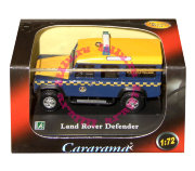 Модель автомобиля службы спасения Land Rover Defender 1:72, Cararama [171XND-04]