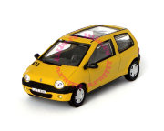 Модель автомобиля Renault Twingo I 1:43, желтая, Cararama [255S-18]