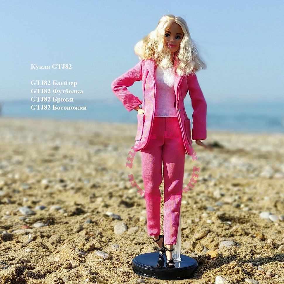 GTJ82  lillu.ru fashions коллекционная, Gold Label Barbie (2)