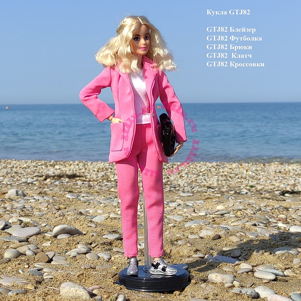 GTJ82  lillu.ru fashions коллекционная, Gold Label Barbie (5)
