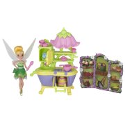 Игровой набор 'Кухня' с куклой-феечкой Tinker Bell (Колокольчик), 12 см, Disney Fairies, Jakks Pacific [22370]