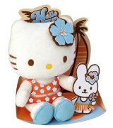 Мягкая игрушка 'Хелло Китти на Гавайях' (Hello Kitty), 15 см, Jemini [150856h]