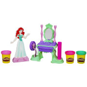 Набор для детского творчества с пластилином 'Туалетный столик Принцессы Ариэль', из серии 'Принцессы Диснея', Play-Doh, Hasbro [A2680]