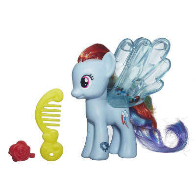 Подарочный набор &#039;Пони с прозрачными крыльями Радуга Дэш&#039; (Rainbow Dash) из серии &#039;Волшебство меток&#039; (Cutie Mark Magic), My Little Pony, Hasbro [B3222] Подарочный набор 'Пони с прозрачными крыльями Радуга Дэш' (Rainbow Dash) из серии 'Волшебство меток' (Cutie Mark Magic), My Little Pony, Hasbro [B3222]