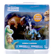 Набор фигурок 'Динозавр Бубба и бизон Bisodon' (Ramsey & Thunderclap), 'Хороший динозавр' (The Good Dinosaur), Disney/Pixar, Tomy [L62305]