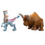 Набор фигурок 'Динозавр Бубба и бизон Bisodon' (Ramsey & Thunderclap), 'Хороший динозавр' (The Good Dinosaur), Disney/Pixar, Tomy [L62305] - 62305-3.jpg