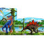 Пазл напольный 'Динозавры', 4 по 24 элемента, Melissa & Doug [8914] - Пазл напольный 'Динозавры', 4 по 24 элемента, Melissa & Doug [8914]