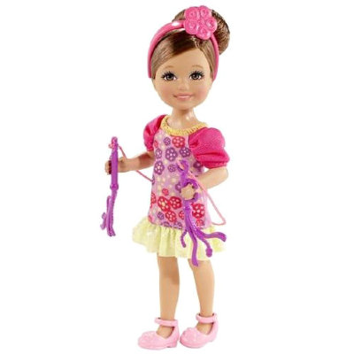 Кукла &#039;Кира со скакалкой&#039; (Kira), из серии &#039;Челси и друзья&#039;, Barbie, Mattel [BDG42] Кукла 'Кира со скакалкой' (Kira), из серии 'Челси и друзья', Barbie, Mattel [BDG42]