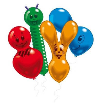 Набор воздушных шариков &#039;Фигурные, ассорти&#039;, 10 шт, Everts [46510] Набор воздушных шариков 'Фигурные, ассорти', 10 шт, Everts [46510]