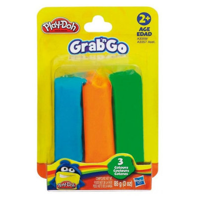 Набор пластилина 85г, 3 цвета, Play-Doh, Hasbro [A3359] Набор пластилина 85г, 3 цвета, Play-Doh, Hasbro [A3358]