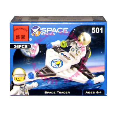 Конструктор &#039;Космический катер&#039; из серии &#039;Space (Космос)&#039;, Brick [501] Конструктор 'Космический катер' из серии 'Space (Космос)', Brick [501]