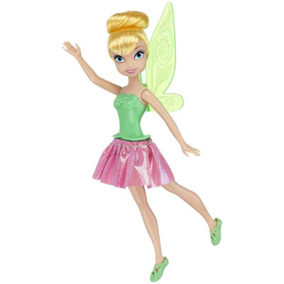 Кукла фея Tinker Bell (Динь-динь), 23 см, из серии &#039;Балерины&#039;, Disney Fairies, Jakks Pacific [68851] Кукла фея Tinker Bell (Динь-динь), 23 см, из серии 'Балерины', Disney Fairies, Jakks Pacific [68851]