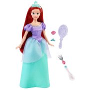 Кукла 'Сверкающая и стильная русалочка Ариэль' (Sparkle & Style Ariel), 29 см, из серии 'Принцессы Диснея', Mattel [V9251]