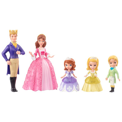 Игровой набор 'Королевская семья' с мини-куклами, Sofia The First (София Прекрасная), Mattel [Y6654] Игровой набор 'Королевская семья' с мини-куклами, Sofia The First (София Прекрасная), Mattel [Y6654]