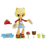 Игровой набор с мини-куклой Applejack, 12см, шарнирная, My Little Pony Equestria Girls Minis (Девушки Эквестрии), Hasbro [E2235]