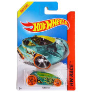 Коллекционная модель автомобиля Vandetta - HW Race 2014, голубая, полупрозрачная, Hot Wheels, Mattel [BFG69]