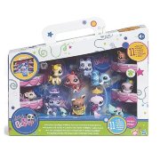 Подарочный набор 'Модный показ' с 11 зверюшками, специальный выпуск, Littlest Pet Shop, Hasbro [33874]