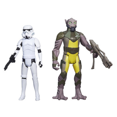 Комплект фигурок Garazeb 'Zeb' Orrelios и Stormtrooper, из серии 'Star Wars Rebels' (Звездные войны. Повстанцы), Hasbro [A8656] Комплект фигурок Garazeb 'Zeb' Orrelios и Stormtrooper, из серии 'Star Wars Rebels' (Звездные войны. Повстанцы), Hasbro [A8656]