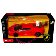 Модель автомобиля Lamborghini Aventador, красная, 1:43, Mondo Motors [53079-02]