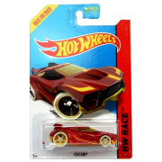 Модель автомобиля 'Chicane', красно-оранжевая, HW Race, Hot Wheels [BFD52]