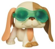 Одиночная зверюшка 2011 - Бассет Хаунд, Littlest Pet Shop, Hasbro [26658]